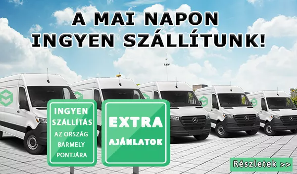 Ingyen szállítás hét