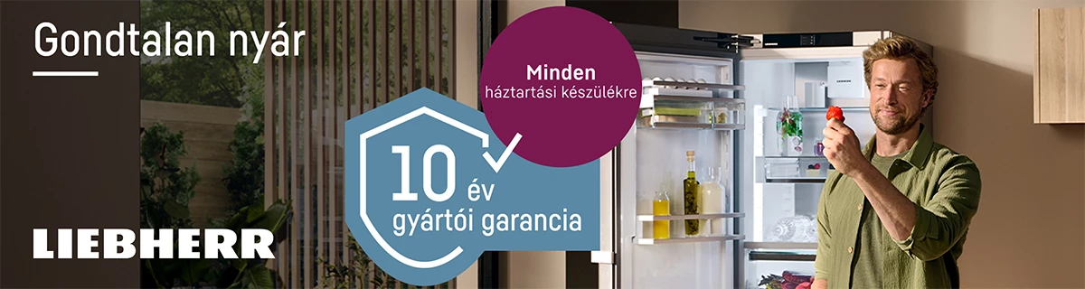 10 év garancia Liebherr