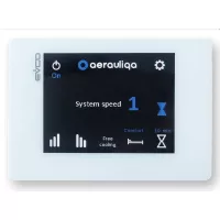   AERAULIQA CTRL-HO digitális fali szabályozó egység Orion szellőztetőkhöz