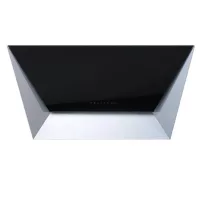 Falmec PRISMA 85 fekete Fali páraelszívó LED világítás  1 db motor, 750 m3/h,  48-60 dB zajszint,  85 cm széles,  A Energiaosztály