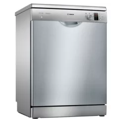   Bosch SMS25AI05E Szabadonálló mosogatógép 12 teríték,9.5 L,7 prog.,46 dB,E,Alsó evőeszk.,60 cm,Digit.kijelző, Autom.ajtónyit.nélkül