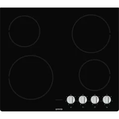   Gorenje EC641BSC Beépíthető Kerámia főzőlap Keret nélküli,6200 W,Mechanikus vezérlés,Gyerekzár nélkül,nélkül