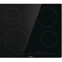   Gorenje ECT641BSC Beépíthető Kerámia főzőlap Keret nélküli,6500 W,Érintőszenzoros,Gyerekzár,nélkül