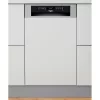 Whirlpool WSBO 3O34 PF X Beépíthető mosogatógép, 10 teríték,9 L,8 prog.,44 dB,D,Felső evőeszk.,45 cm,Digit.kijelző, Autom.ajtónyit.