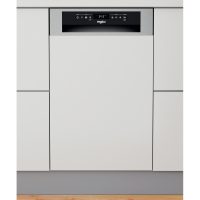   Whirlpool WSBO 3O34 PF X Beépíthető mosogatógép, 10 teríték,9 L,8 prog.,44 dB,D,Felső evőeszk.,45 cm,Digit.kijelző, Autom.ajtónyit.