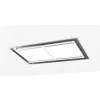 Nodor ISLA SLIMOS 900 WH Mennyezetbe építhető páraelszívó LED világítás  1 db motor, 750 m3/h,  36-60 dB zajszint,  90 cm széles,  A Energiaosztály