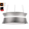 Falmec DAMA  inox Sziget páraelszívó LED világítás  1 db motor, 600 m3/h,  48-67 dB zajszint,  60 cm széles,  Pótlásra váró adat Energiaosztály
