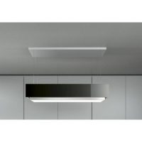 Falmec LEVANTE fekete Sziget páraelszívó LED világítás  1 db motor, 600 m3/h,  48-67 dB zajszint,  120 cm széles,  Pótlásra váró adat Energiaosztály