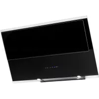 Falmec VERSO 85 FEKETE Fali páraelszívó LED világítás  1 db motor, 750 m3/h,  46-66 dB zajszint,  85 cm széles,  A Energiaosztály