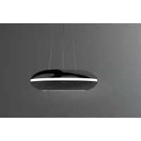 Falmec LOOP fegyveracél Sziget páraelszívó LED világítás  1 db motor, 600 m3/h,  48-67 dB zajszint,  74 cm széles,  Pótlásra váró adat Energiaosztály