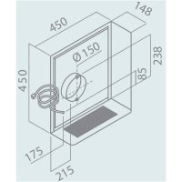 Elica GME22 Külső motor