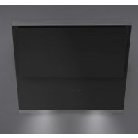 Falmec VERSO 55 FEKETE Fali páraelszívó LED világítás  1 db motor, 750 m3/h,  46-66 dB zajszint,  55 cm széles,  A Energiaosztály