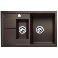 Blanco METRA 6S COMPACT Silgránit Kávé színű-EXC Gránit mosogatótál (515044)