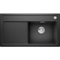Blanco ZENAR 5S Silgránit Antracit színű-EXC jobbos fa tart.Gránit mosogatótál (523896)