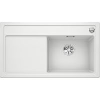 Blanco ZENAR 5S Silgránit Fehér színű-EXC jobbos fa tart.Gránit mosogatótál (523918)