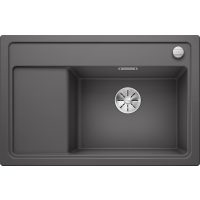 Blanco ZENAR XL 6S COMPACT Silgránit Palaszürke színű-EXC jobbos fa tart.,exc.Gránit mosogatótál (523765)