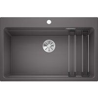 Blanco ETAGON 8-PD Palaszürke színű tart.Gránit mosogatótál (525188)