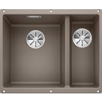 Blanco SUBLINE 340/160-U Silgránit Tartufo színű balos exc.n.Gránit mosogatótál (523556)