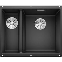 Blanco SUBLINE 340/160-U Silgránit Antracit színű jobbos exc.n.Gránit mosogatótál (523558)