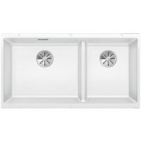 Blanco SUBLINE 480/320-U Silgránit Fehér színű exc.n.Gránit mosogatótál (523588)