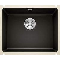 Blanco SUBLINE 500-U ker.fekete Kerámia mosogatótál (523740)