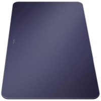 Blanco Üveg vágólap kék ANDANO XL 495x280 Rozsdamentes mosogatótálca (232846)