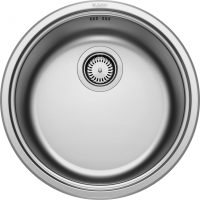   Blanco RONDOSOL 18/10 mos.3 1/2" lef.Rozsdamentes mosogatótál (513306)