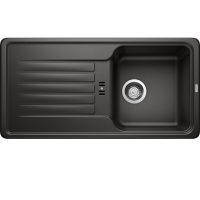 Blanco FAVOS Silgránit Fekete színű Gránit mosogatótál PuraDurŽ (526079)