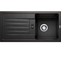   Blanco FAVUM 45S Silgránit Fekete színű Gránit mosogatótál (526081)