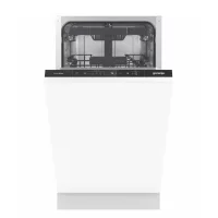   Gorenje GV561D10 Beépíthető mosogatógép, 11 teríték,9 L,7 prog.,45 dB,D,Felső evőeszk.,45 cm,Digit.kijelző, Autom.ajtónyit.
