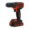 Black and Decker BDCDC18K-QW +5 ÉV Garanciával*, Akkus fúrócsavarozó tároló dobozzal