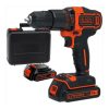 Black and Decker BDCHD18KB-QW +5 ÉV Garanciával*, Akkus +5 ÉV Garanciával*, Ütvefúró/csavarozó tároló dobozzal