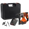 Black and Decker BCD900M1K-QW +5 ÉV Garanciával*, Fúrókalapács tároló  POWERCONNECT™