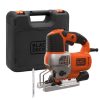 Black and Decker BES610K-QS +5 ÉV Garanciával*, Lengőpengés dekopírfűrész tároló dobozban