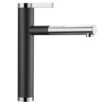   Blanco LINEE-S Silgránit-K Fekete színű-K Gránit - króm csaptelep (526171)