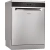 Whirlpool WFC 3C42 P X Szabadonálló mosogatógép 14 teríték,9.5 L,8 prog.,42 dB,C,Alsó evőeszk.,60 cm,Digit.kijelző, Autom.ajtónyit.
