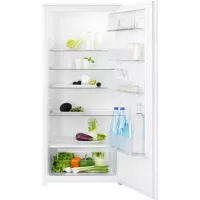Electrolux LRB3AF12S +5 ÉV Garanciával*, Beépíthető Egyajtós hűtőszekrény, bútorlap nélkül F Energiaosztály, Hűtő: 127L, Nofrost nélkül, Zajszint: 35 dB, Szél: 55 cm, Mag: 122 cm, Mély: 55 cm, Digitális kijelző nélkül