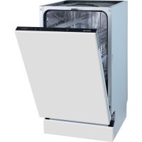   Gorenje GV541D10 Beépíthető mosogatógép, 9 teríték,9 L,5 prog.,45 dB,D,Alsó evőeszk.,45 cm, Autom.ajtónyitás