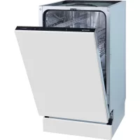   Gorenje GV541D10 Beépíthető mosogatógép, 9 teríték,9 L,5 prog.,45 dB,D,Alsó evőeszk.,45 cm, Autom.ajtónyitás