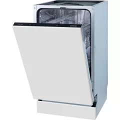   Gorenje GV541D10 Beépíthető mosogatógép, 9 teríték,9 L,5 prog.,45 dB,D,Alsó evőeszk.,45 cm, Autom.ajtónyitás