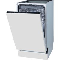   Gorenje GV520E10 Beépíthető mosogatógép, 11 teríték,9,5 L,5 prog.,47 dB,E,Felső evőeszk.,45 cm, Autom.ajtónyit.nélkül