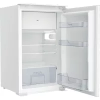   Gorenje RBI409EP1 Beépíthető egyajtós hűtőszekrény fagyasztóval, bútorlap nélkül E Energiaosztály, Hűtő: 104L, Fagyasztó: 14L, Nofrost nélkül, Zajszint: 39 dB, Szél: 54 cm, Mag: 87.5 cm, Mély: 54.5 cm