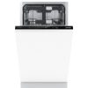 Gorenje GV583C10 Beépíthető mosogatógép, 10 teríték,8 L,5 prog.,42 dB,C,Felső evőeszk.,45 cm,Digit.kijelző, Autom.ajtónyit.