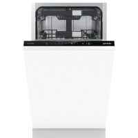   Gorenje GV583C10 Beépíthető mosogatógép, 10 teríték,8 L,5 prog.,42 dB,C,Felső evőeszk.,45 cm,Digit.kijelző, Autom.ajtónyit.
