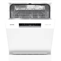   Gorenje GS642E90W Szabadonálló mosogatógép 13 teríték,11 L,6 prog.,47 dB,E,Alsó evőeszk.,60 cm,Digit.kijelző, Autom.ajtónyit.nélkül