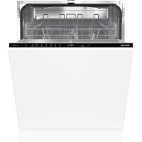   Gorenje GV642D90 Beépíthető mosogatógép, 14 teríték,11 L,7 prog.,45 dB,D,Alsó evőeszk.,60 cm,Digit.kijelző, Autom.ajtónyit.