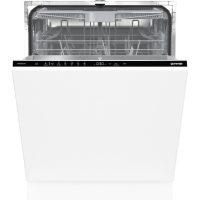   Gorenje GV643D90 Beépíthető mosogatógép, 16 teríték,11 L,7 prog.,45 dB,D,Felső evőeszk.,60 cm,Digit.kijelző, Autom.ajtónyit.
