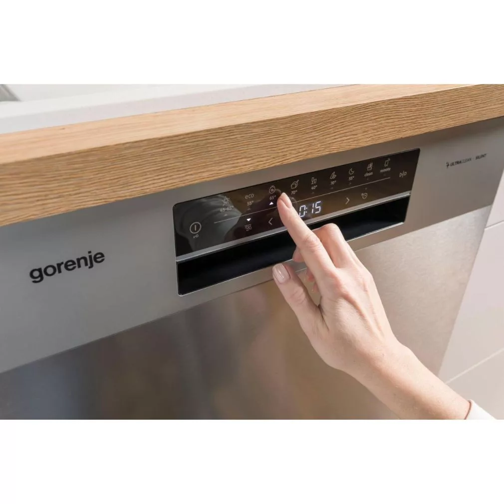 Gorenje GS643E90X Szabadonálló mosogatógép 16 teríték,11 L,6