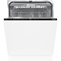   Gorenje GV643E90 Beépíthető mosogatógép, 16 teríték,11 L,7 prog.,47 dB,E,Felső evőeszk.,60 cm,Digit.kijelző,Autom.ajtónyit.nélkül