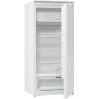   Gorenje RBI412EE1 Beépíthető Egyajtós hűtőszekrény fagyasztóval, E,165L/15L,Nofrost nélkül,39 dB,Szél: 54 cm,Mag: 122.5 cm,Mély: 54.5 c